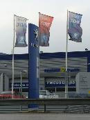 Vlajky autosalón PEUGEUOT