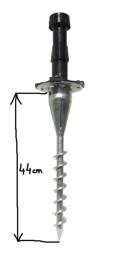 Bodendubel-Stahl mit PVC Rotator