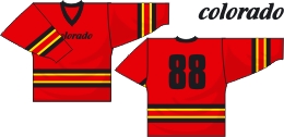 Hokejový dres Classic - Colorado
